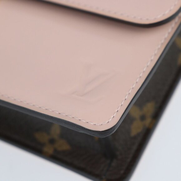 LOUIS VUITTON Authentic Brown Monogram Canvas Shoulder Bag - Picture 5 of 10